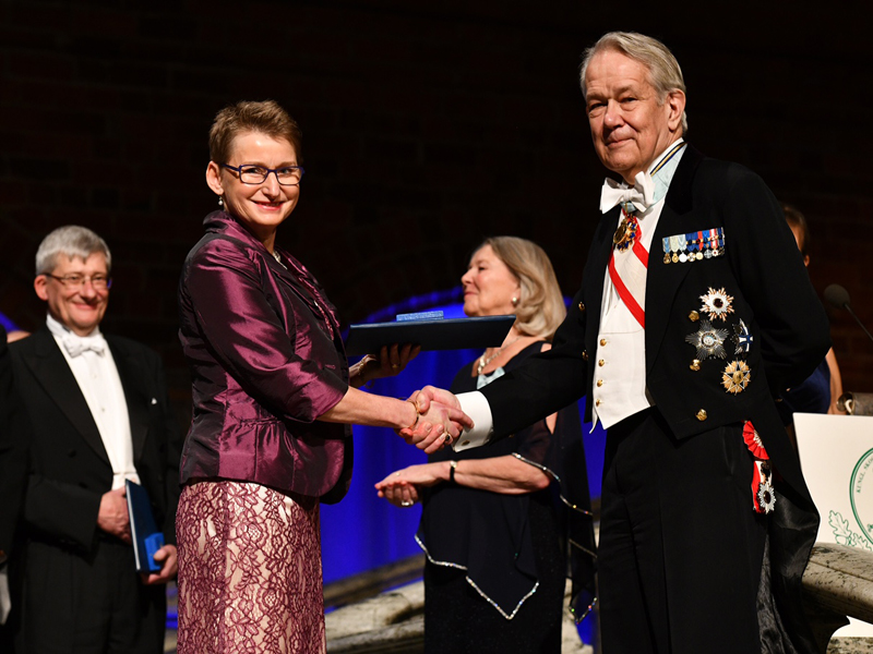 Kunglig medalj till Eleonor Schütt