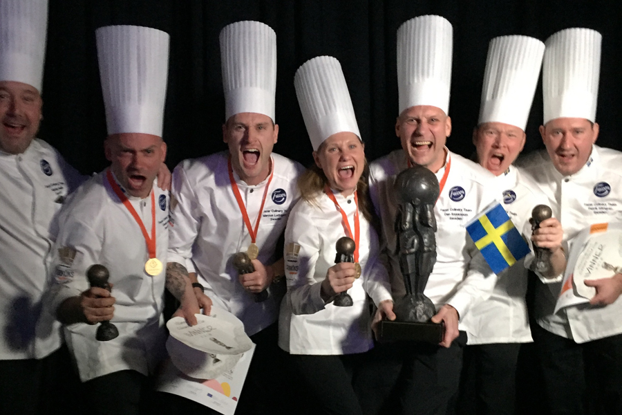 Svenskt guld i storköks-VM