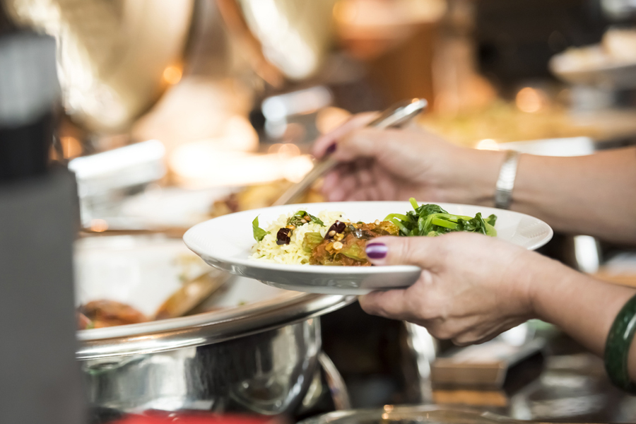 Food court gör succé i skolan